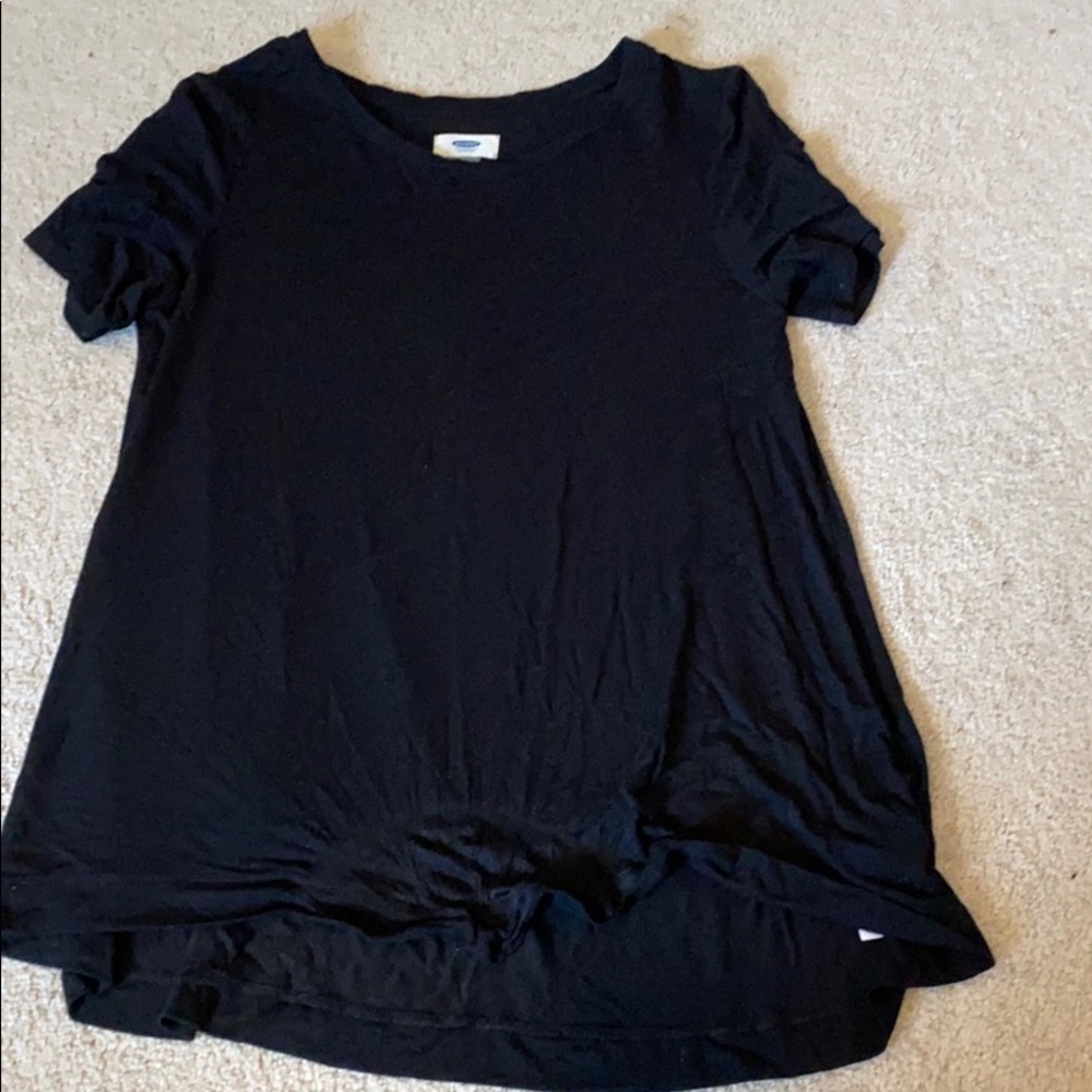 Basic black tee